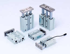 Compact guided cylinders developed by Chanto.
