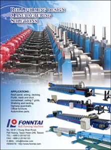 Roll forming machine developed by Fonntai.