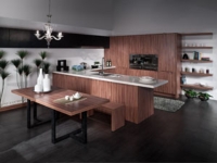 Shen Pao develops streamlined, elegant custom-made living room furniture.