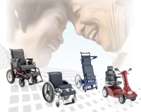 Standing power chairs developed by Comfort Orthopedic.