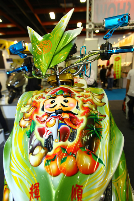 Customized Bike Show is a major crowd pleaser. 