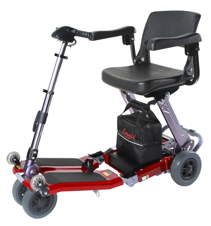 Product Name: Luggie (motorized scooter)<BR>
Company Name: Freerider Corp. <BR>
Model No.: FR168-4 (IT) 