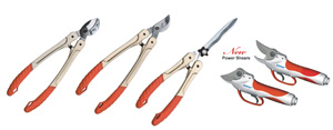 Wise Center`s Power Gardening Scissor features streamlined, curved shape and durable plastic housing.