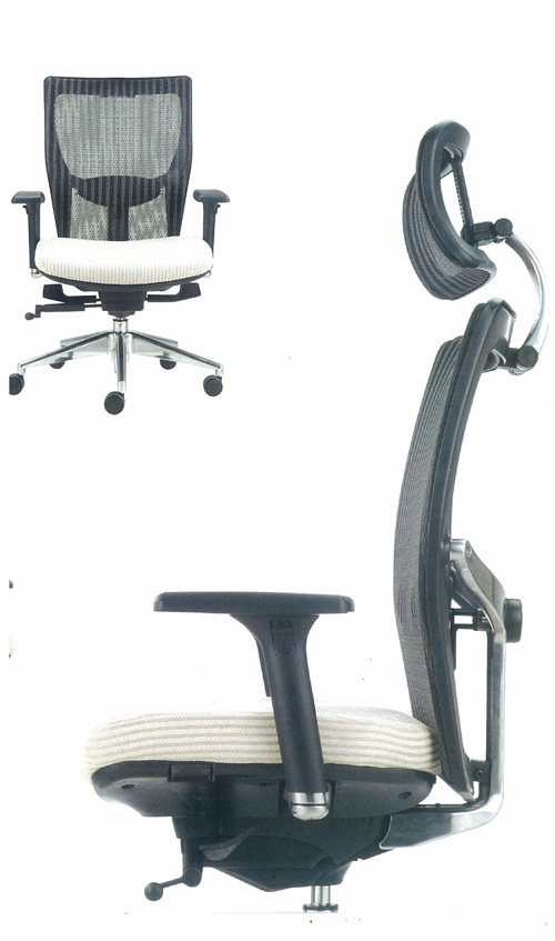 Ergonomic mesh-back office chairs are popular products of Kuo Ching Office Furniture, a leading Taiwanese office chair maker.
