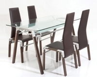 The EA650S Dining Room Set, produced by the Euro American Industrial Corp., took a Best Design Award at the Taipei International Furniture Show 2006.