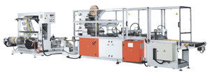 High-speed automatic trimming, side sealing & cutting machine developed by S-DAI.