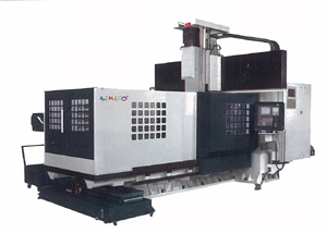 The CNC double-column machining center from Benign.