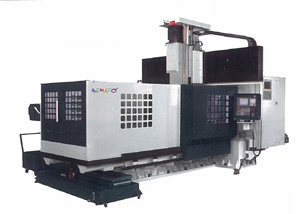 The CNC double-column machining center from Benign. The CNC double-column machining center from Benign.