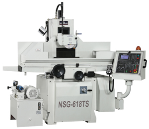 The NSG-618TS precision surface grinding machine, developed by Seedtec, features ±0.002m/m in table-surface accuracy.