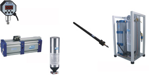 Hydro-pneumatic components produced by Deter.