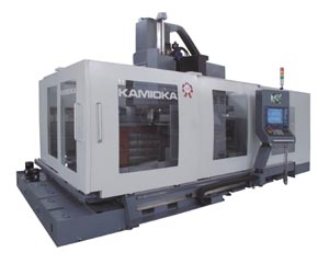 LG-2500 machining center developed by Kamioka.