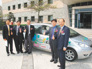 A compact EV developed by ARTC and ITRI.