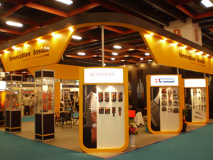 Some 260 exhibitors from various industries attended THS 2011.