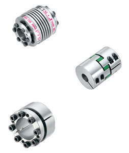 Couplings for servo-controlled machine tools.