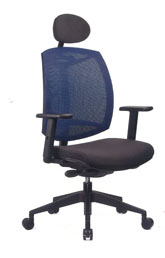 Office chairs from OASYSchair are made of a variety of materials including nylon, leather, and fabrics.