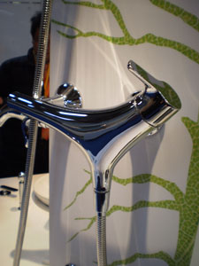 Justime’s Nature faucet won a 2012 iF award for its impressive exterior design.