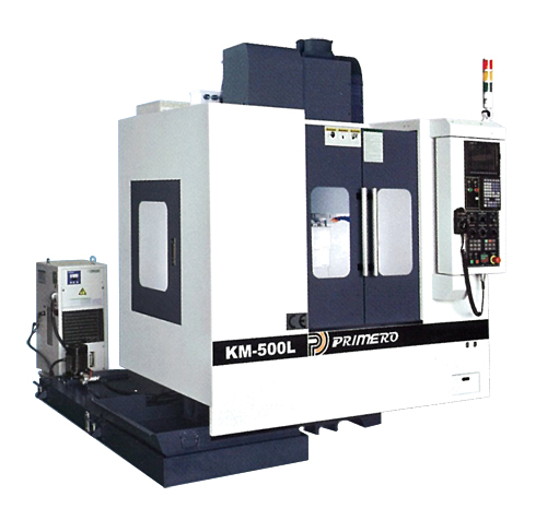 High-speed mini-type machining center developed by Primero. High-speed mini-type machining center developed by Primero.