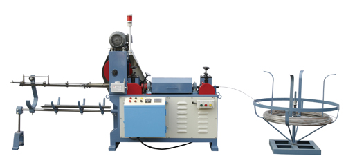 Wire straightening & cutting machine designed by Forng Wey.