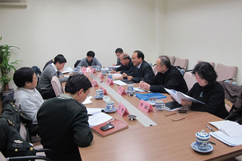 The Progress Meeting of Auto Parts Remanufacturing Project hosted by CAAM on March 2, 2012 in Beijing.