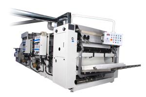 CB228 6TV2 V Fold Hand Towel Paper Machine - with Lamination System.