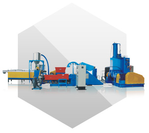 Rubber Accelerator or Additive Compound Pelletzing Line.