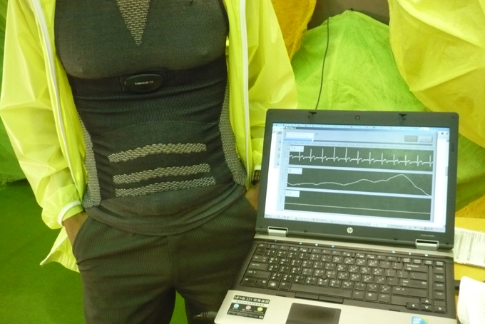 TTRI-developed smart vest measures pulse and blood pressure.