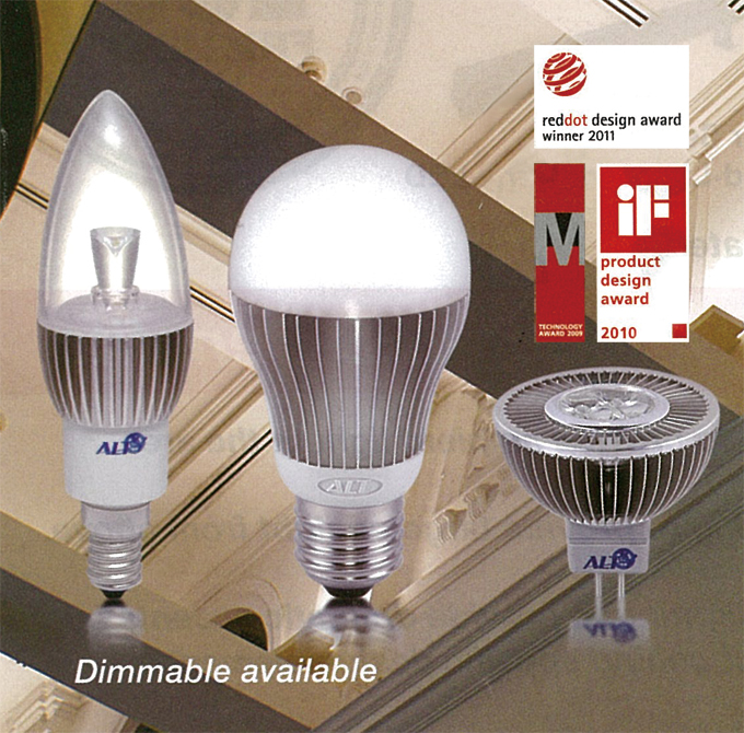 ALT’s iF-awarded LED lamps.