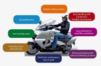 Strong advantages of scooters. (photo of ACEM)