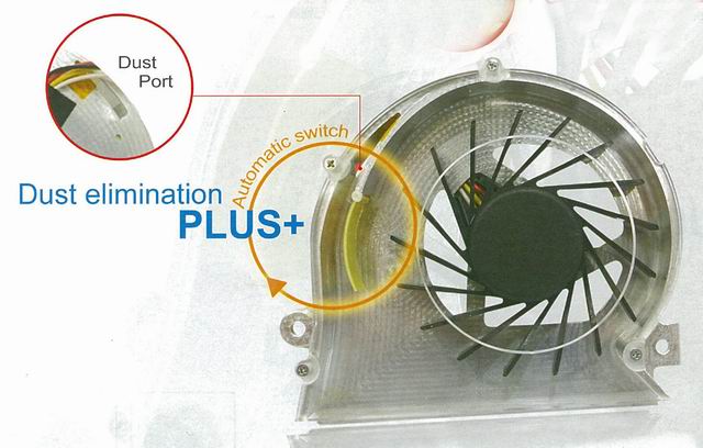 ADDA`s ADDA Duster Fan for notebook computer 