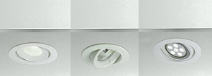 Gigas’s LED residential down lights use the chip-on-board (COB) packaging technology that emits shadow-free light.  