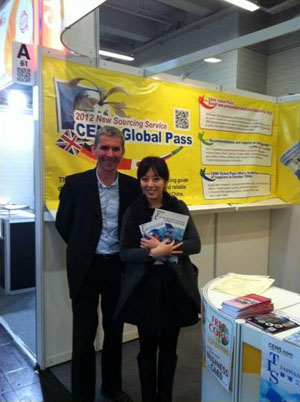 CENS sourcing guides attracted the attention of foreign buyers at Hannover Messe.