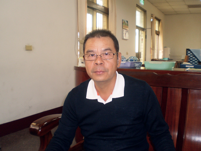 Chieh Ling president J.C. Lin is one of best known insiders in Changhua`s furniture parts industry.