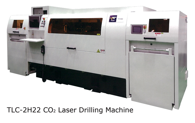 Tongtai’s CO2 laser drilling machine boasts ultra high processing precision.