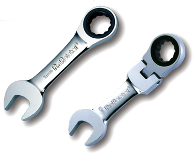 Chang Loon’s ProRatchet® family includes 36- and 72-tooth high-precision gear wrenches.