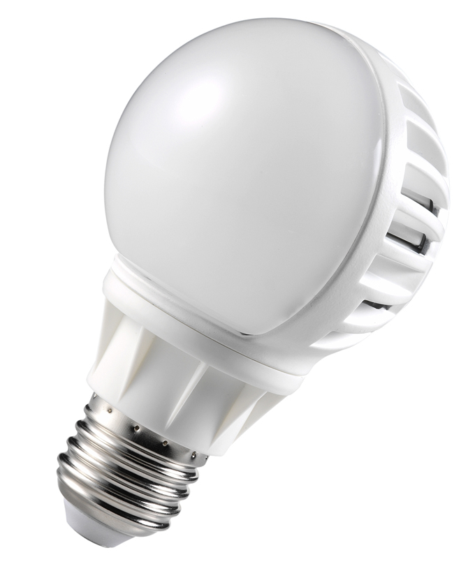 Unique design enables Everlight’s SL-SV60A LED bulb for 350-degree rotation. 