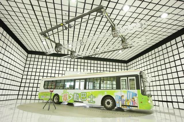 ARTC also demonstrated that its new EMC lab can test even full-size buses.