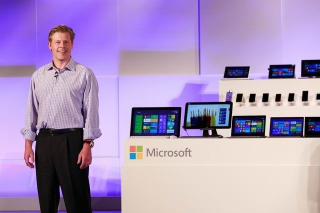 Nick Parker, corporate vice president of Microsoft’s OEM Division, was at Computex to promote the Windows 8 family of products.