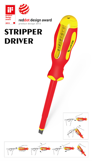 Yih Cheng heavily promoted its Red-Dot award-winning Stripperdriver at NHS 2013.