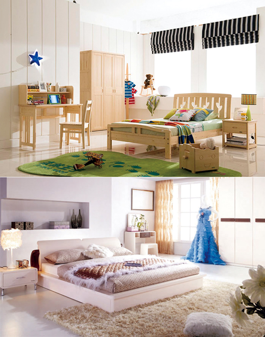 Kingtinto develops cute children’s bedroom furniture sets.