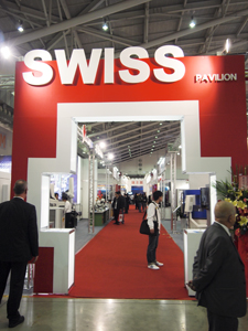 The Swiss Pavilion made its 10th appearance at the show.