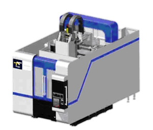 Tongtai’s GT630-5AX gantry-type 5-axis machining center. Tongtai’s GT630-5AX gantry-type 5-axis machining center.