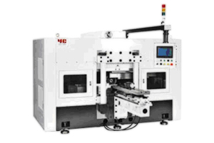 Bei Jyu’s horizontal tool magazine with high-speed large tool plate. Bei Jyu’s horizontal tool magazine with high-speed large tool plate.