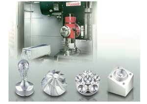 BX-model machines are suitable for machining precision molds as well as complicated parts for aircraft and medical equipment.