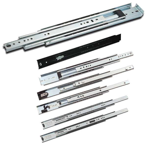 Tai Cheer’s drawer slides range from light-duty to heavy-duty with load capacity up to 500lbs. Tai Cheer’s drawer slides range from light-duty to heavy-duty with load capacity up to 500lbs.
