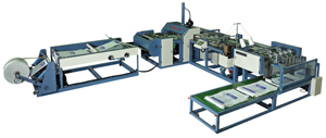 Automatic Woven-bag Cutting and Sewing Machine.
