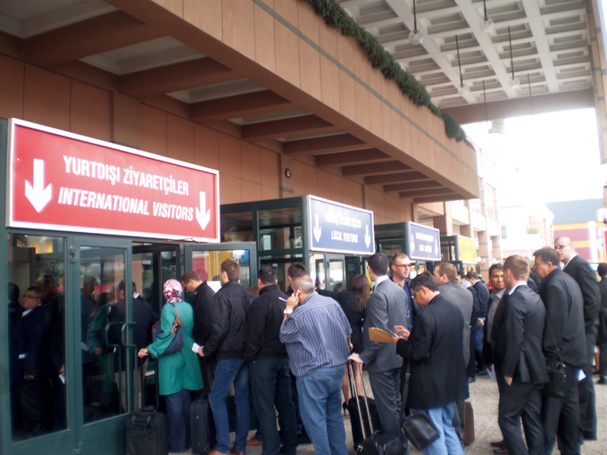 More than 12,000 international trade visitors and buyers from 110 countries took part in Automechanika Istanbul 2013.