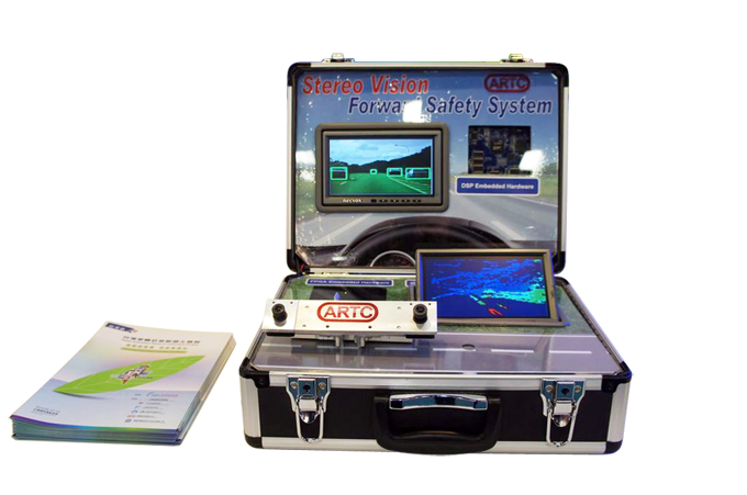 The stereo-vision forward safety (SFS) system developed by ARTC.