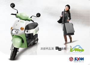 E-scooters are expected to become increasingly popular, especially in Asia.