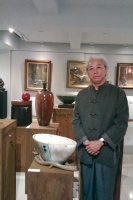 Walter Chiang, chairman of Wei Barng Wooden Industry Co., Ltd., set up the Art Sui gallery this summer.