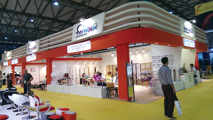 The Taiwan Pavilion brought together Taiwanese exhibitors and highlighted metal furniture.